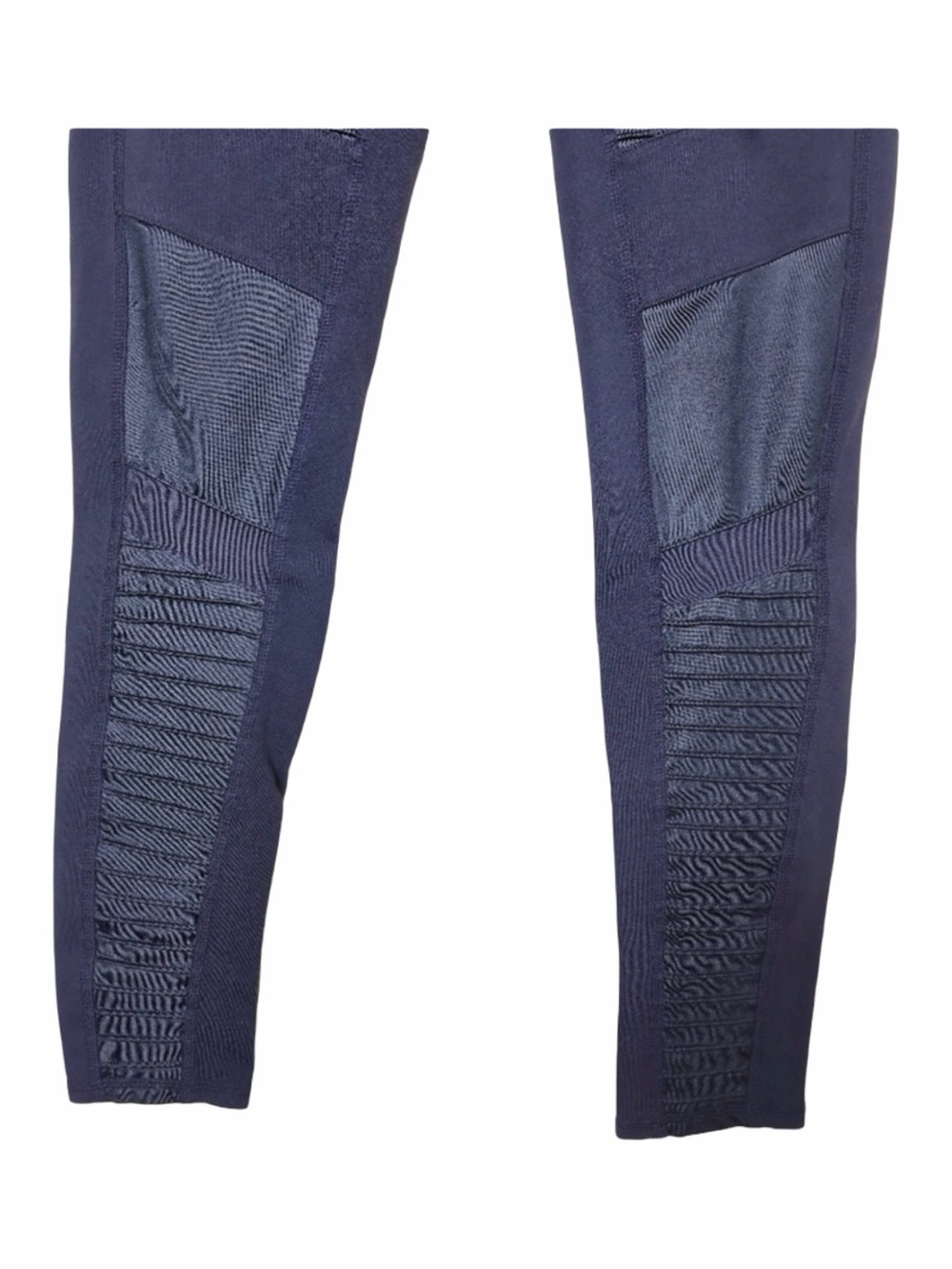 Alo Yoga | Navy Blue High-Waist Moto Sport Leggings - Picture 6 of 6